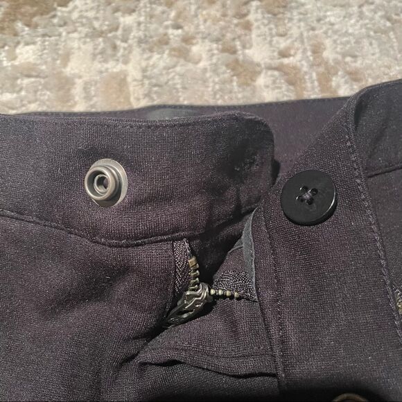 🏷️ 5 for $25 - J.CREW Pixie Snap Front Pant Black Trouser Legging - Picture 5 of 11